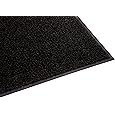 Guardian Platinum Series Indoor Wiper Floor Mat, Rubber with Nylon Carpet, 6'x11', Black
