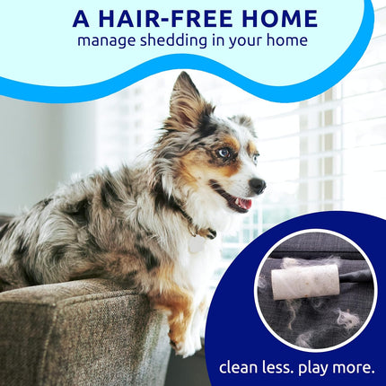 Double-Sided Pet Deshedding & Dematting Brush — Undercoat Rake for Dogs and Cats - photo 2