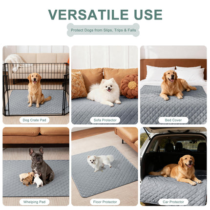 Reusable Washable Pee Pads for Dogs Large/Extra Large 36'' x 41'' 2 Pack, Absorbent Pet Puppy Dog Training Pads Non-Slip, Waterproof Whelping Potty Pads for Dogs Leak-Proof