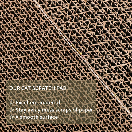 5 Packs cat Scratcher Toys Reversible Scratching Post Board for Indoor Cats Cardboard pad Sleep Play and Grind Claws