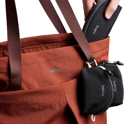 Bellroy Lite Pocket Trio (Set of 3 Mini Pouches, Super Lightweight, Made for Organizing and Attaching) - Black