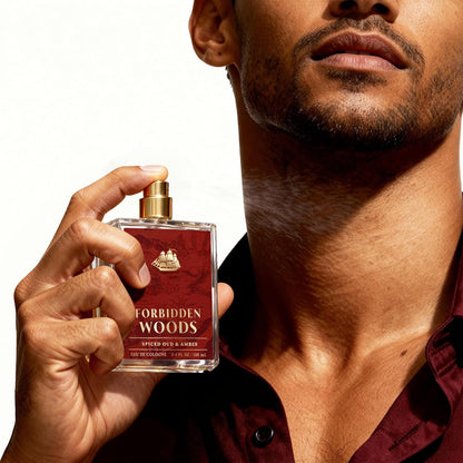 Spiced Oud + Amber Eau de Cologne for Men, 3.4 fl oz - photo 3