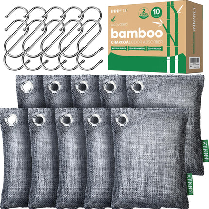 Absorbedor de olores de carbón activado, eliminador de olores para zapatos 6P para olores fuertes
