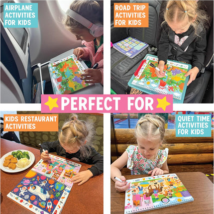 Search and Find Books for Kids 3-5 - Seek and Find Books for Kids 4-6, Hidden Pictures Book Ages 3-6, Preschool Learning Activities, Educational Toys Activity Book, Learning Games for 4 Year Olds