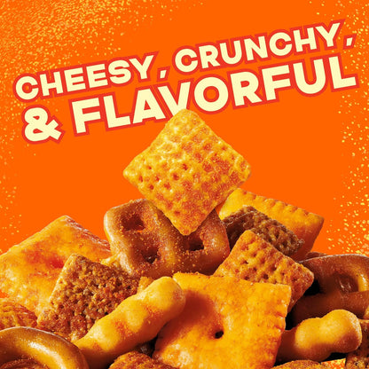 Cheddar Snack Mix, Salty Snacks Tub, 20 oz - photo 3