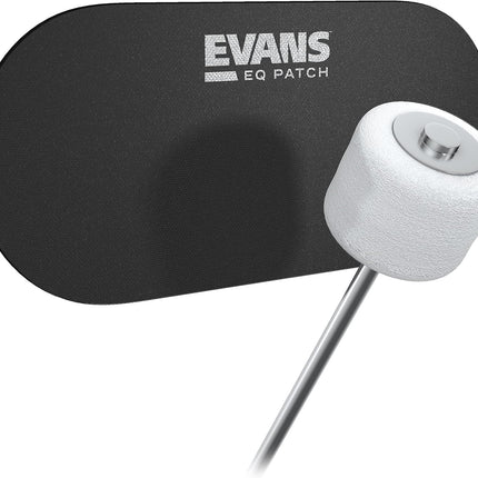 Evans EQ Double Pedal Patch, Black Nylon,EQPB2
