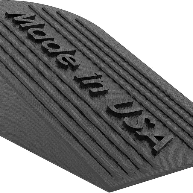 Large Big Rubber Door Stopper Made In USA - Door Stop Wedge for Carpet
