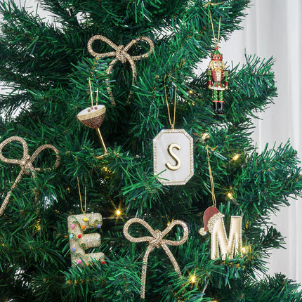 Christmas Initial Ornaments
