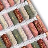 Bible Tabs, 75 Tabs, Autumnal Earth, Gold Foil Embossed Lettering, Laminated Bible Tabs for Women and Men, Bible Tabs for Study Bible Index Tabs, Bible Book Tabs, Bible Labels Tabs