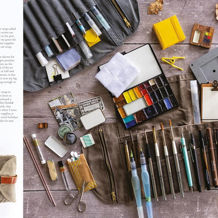 The Big Book of Tiny Painting: An Artist's Guide to Tiny Painting Outside in Ink and Watercolour