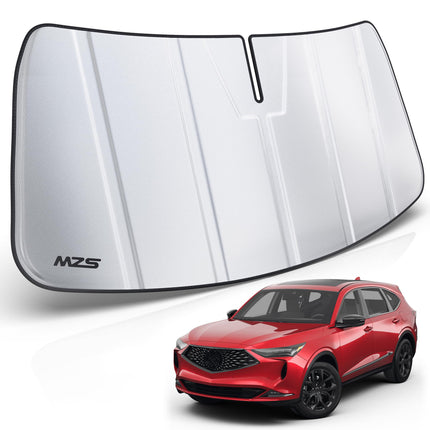 Windshield Sun Shade Compatible with Silverado Sierra 1500 2019-2026