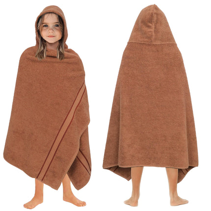Hooded Bath Towel Wrap - Ultra Soft 100% Cotton Kids Towel