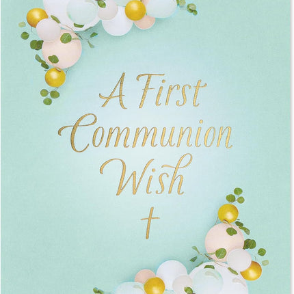 American Greetings First Communion Card (Blessing in Your Life)