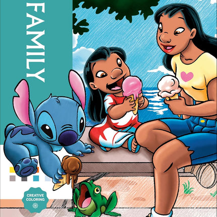 Disney Mystery Coloring: Family: A Color by Number Book