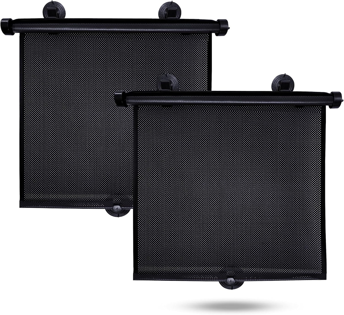 Car Side Window Retractable Sun Shade, 2 Pack, 15 in x 17 in