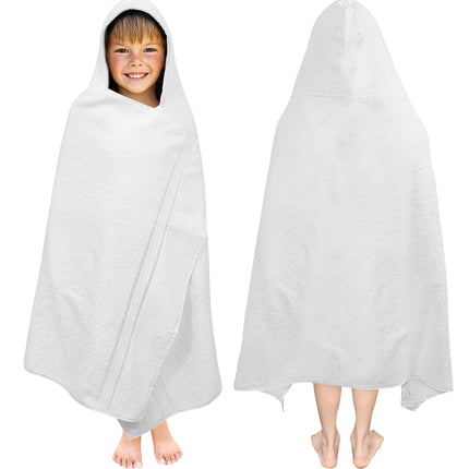 Hooded Bath Towel Wrap - Ultra Soft 100% Cotton Kids Towel