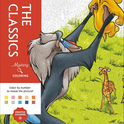 Disney Mystery Coloring: The Classics: A Color by Number Book