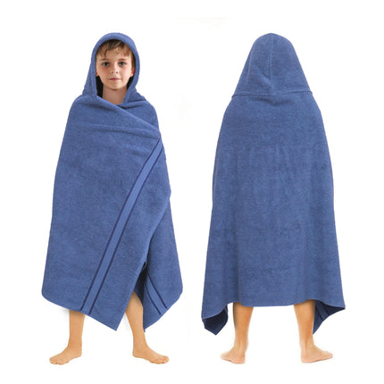 Hooded Bath Towel Wrap - Ultra Soft 100% Cotton Kids Towel