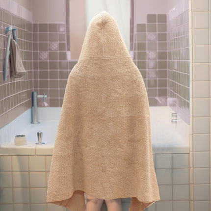 Hooded Bath Towel Wrap - Ultra Soft 100% Cotton Kids Towel