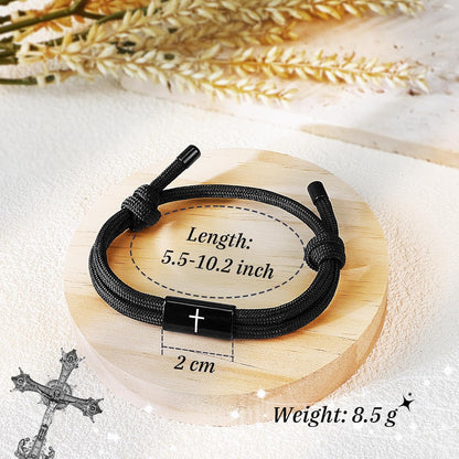 First Communion Gifts for Girls Boys, Cute Cross Bracelet as 1st Communion Favors Holy Religious Jewelry - photo 3