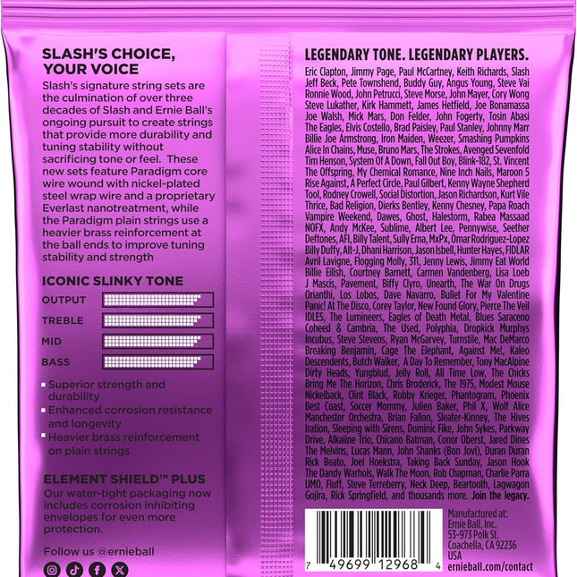 Slash Signature Electric Guitar Strings 11-48 Gauge (P02200)