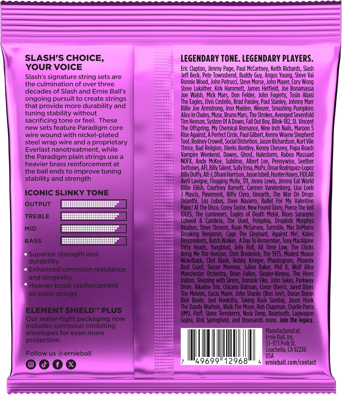Slash Signature Electric Guitar Strings 11-48 Gauge - photo 2