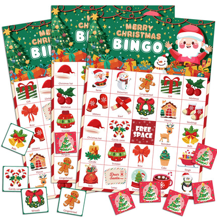 Halloween Games - Halloween Bingo for Kids | Halloween Party Favors - 24 Players Halloween Toys Gifts Party Supplies | Halloween Crafts Accessories Activities for Family