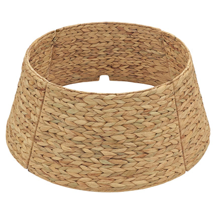 Rattan Christmas Tree Collar, Brown Wash, 24 inch