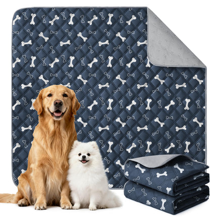 Reusable Washable Pee Pads for Dogs Large/Extra Large 36'' x 41'' 2 Pack, Absorbent Pet Puppy Dog Training Pads Non-Slip, Waterproof Whelping Potty Pads for Dogs Leak-Proof
