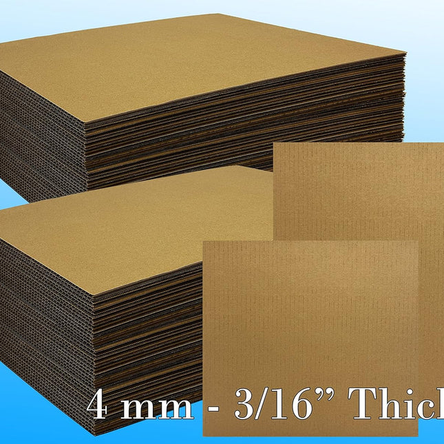 24x30 Large Cardboard Sheets Target Backer 10 Pack 3/16" Thick