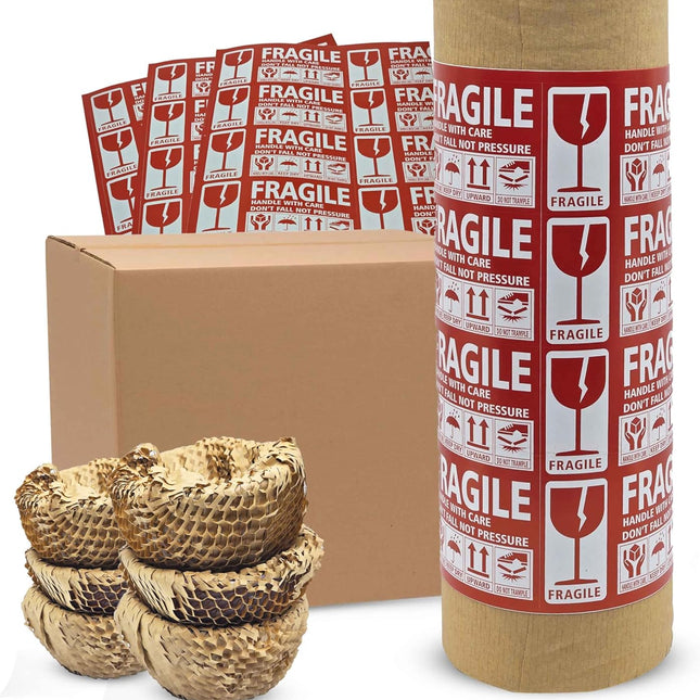 15"x500' Honeycomb Paper, Honeycomb Packing Paper for Moving Packing Materials