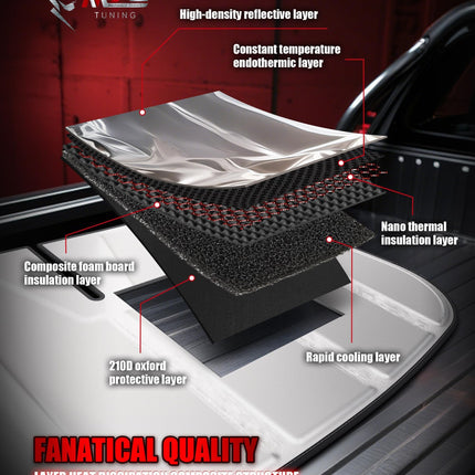 Windshield Sun Shade Compatible with Silverado Sierra 1500 2019-2026