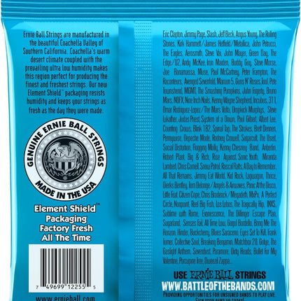 Ernie Ball Extra Slinky Classic Pure Nickel Electric Guitar Strings, 8-38 Gauge (P02255) (Pack of 2)