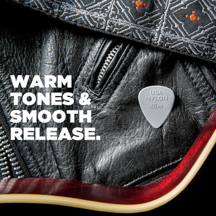 Jim Dunlop Nylon Standard Pick 1.0MM - 12 Pack