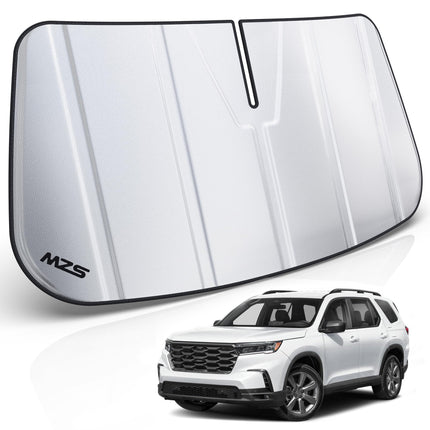 Windshield Sun Shade Compatible with Silverado Sierra 1500 2019-2026