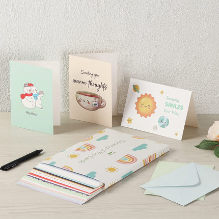 Thinking of You Cards with Envelopes, 20 Unique Design