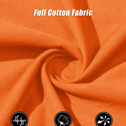 Women's Cotton T Shirt V-Neck Short Sleeve Shirt Classic-Fit Casual Breathable Tee Summer Basic Tops