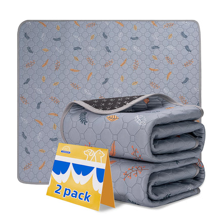 Washable Pee Pads for Dogs, Reusable Puppy Pads for Dog Playpen 2PC