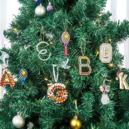 Christmas Initial Ornaments