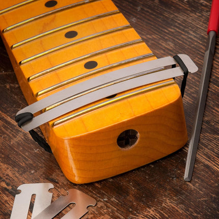 StewMac Fingerboard Guards, For Guitar and Most Other Stringed Instruments, Set of 6, Fits All Size Frets, For Safe Fret Filing And Polishing