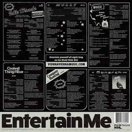 Entertain Me Light Blue EP 45 RPM
