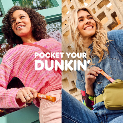Dunkin’ Zero Sugar Refreshers Singles To Go! Powdered drink mix packets, 40 Ct Variety Pack, 40 Single serve Packets per Box (40 servings), Energy from Green Tea, aspartame-free, no synthetic colors, naturally and artificially flavored, just add water
