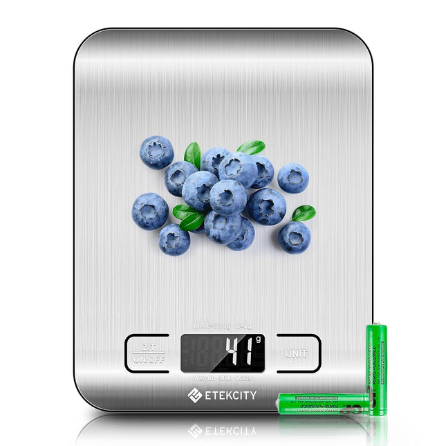 Etekcity Kitchen Scale - Stainless Steel Front View
