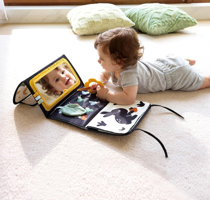 Tree of Life Tummy Time Mat – Foldable High Contrast Sensory - photo 4