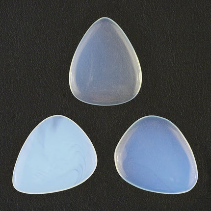 Opalite Guitar Pick - 3.0 mm Heavy Gauge, 351 Shape - Handmade Exotic Plectrum by Bestamp Covers