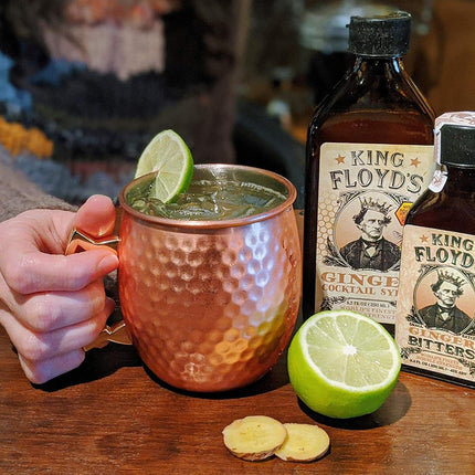 King Floyd's, Artisanal Ginger Bitters, Hand Crafted, Spicy Ginger Flavor, Hot, Unique Bitters for a Unique Cocktail, 100ml, Bar Provisions, Bitters for Cocktails