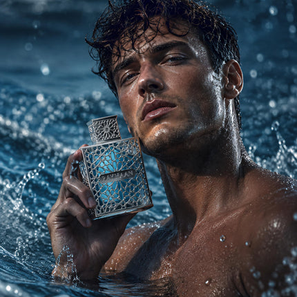 Aquatica – Fresh, Marine, Citrus, Clean – Eau de Parfum Spray Long-Lasting Fragrance for Men, 3.4 Ounce / 100 ml