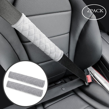 Soft Auto Seat Belt Cover Seatbelt Shoulder Pad Cushions 2 PCS Universal Fit for All Cars and Backpack - photo 2