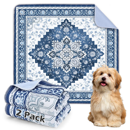 Washable Pee Pads for Dogs 72"x72" Reusable Dog Pads Extra Large Upgrade Non-Slip Dog Pee Pads Heavy - photo 7