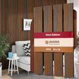 Acoustic Wood Wall Panels – 93.2x11.25 Inch Panels